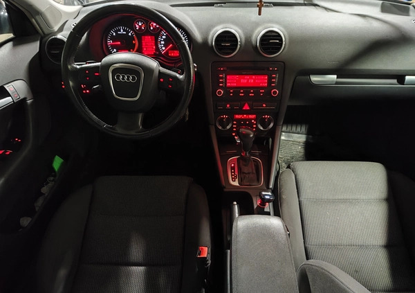 Audi A3 cena 12800 przebieg: 217000, rok produkcji 2007 z Proszowice małe 137